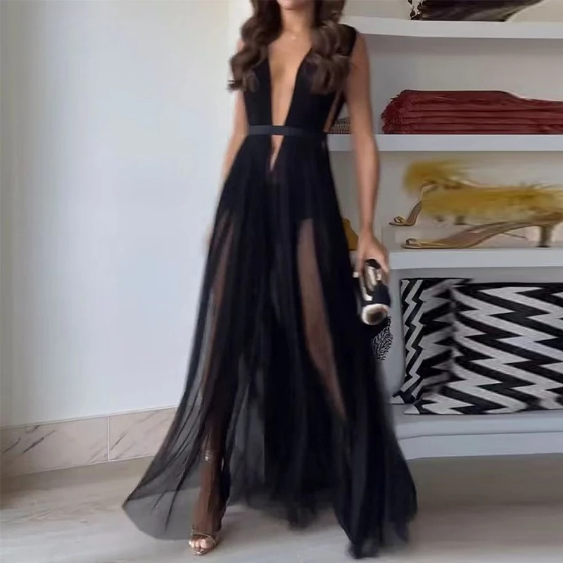 MYRA™ | DURCHSICHTIGES KLEID