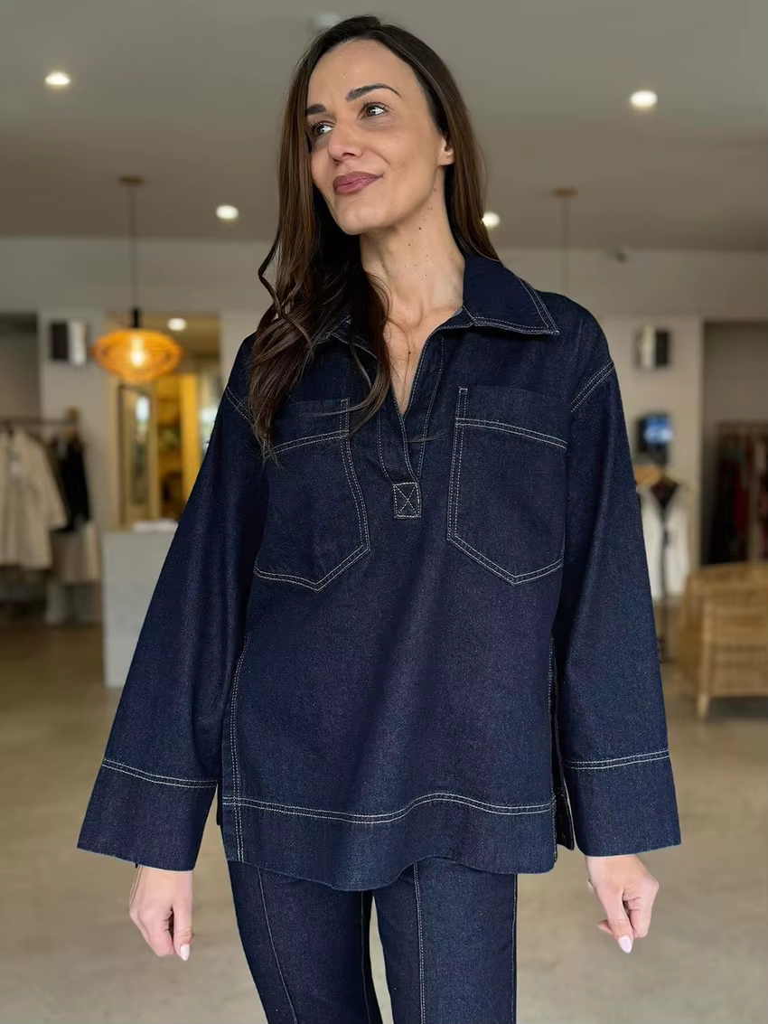 RUFFA™ | 2-TEILIGES DENIM-SET