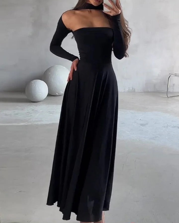 KLAIR™ | LANGÄRMLIGES MAXIKLEID