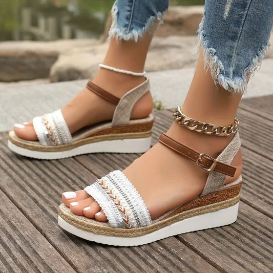 YUKA™ | WEDGE-SANDALEN