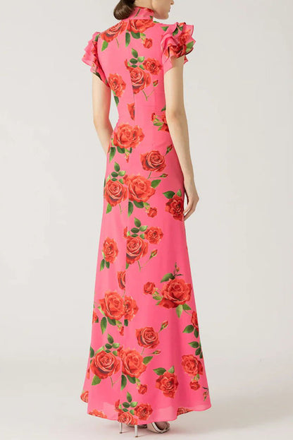 DIXIE™ | FLORALES MAXI-KLEID