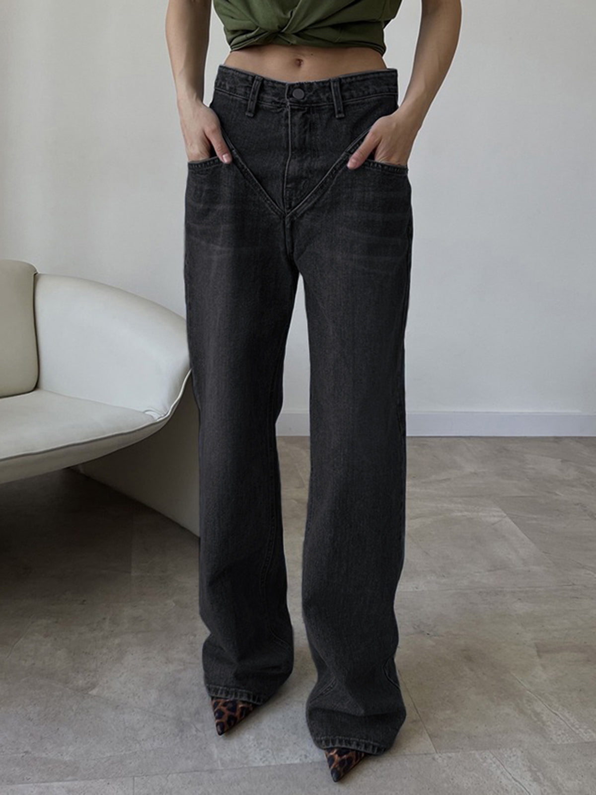 LALAINE™ | GERADE GESCHNITTENE JEANS