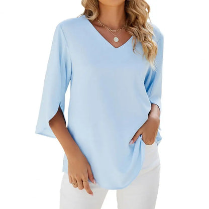 FIONE™ | V-NECK BLOUSE