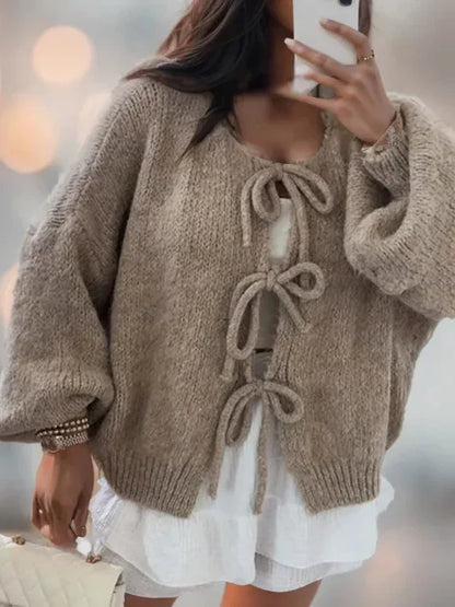 YESHA™ | ÜBERGROSSER STRICKPULLOVER