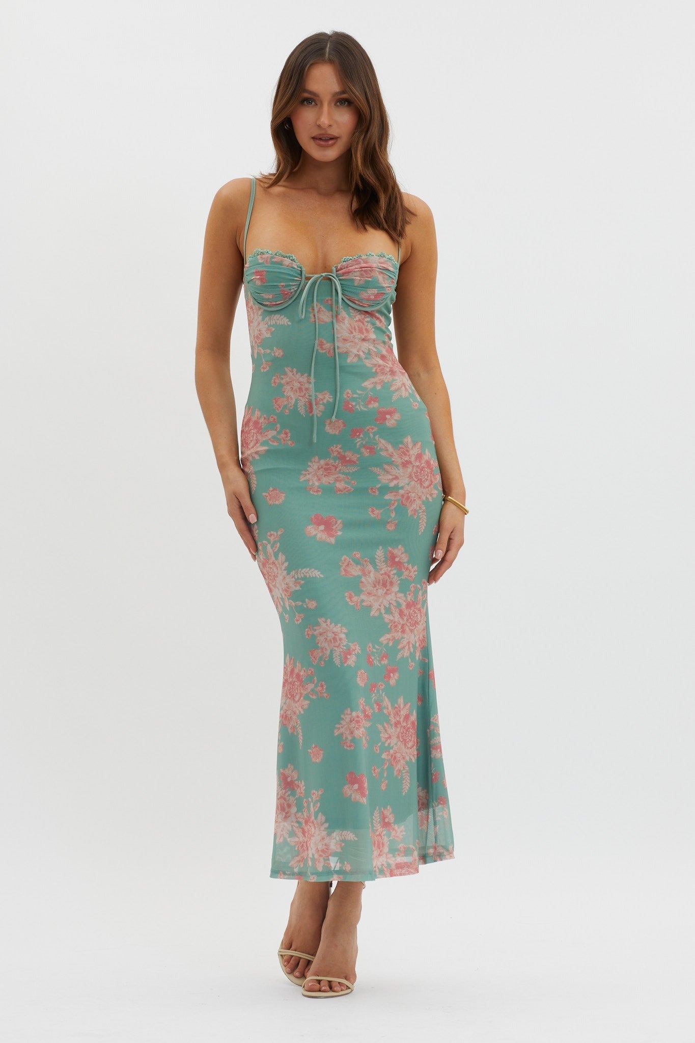 ROSETT™ | MAXIKLEID MIT BLUMENMUSTER