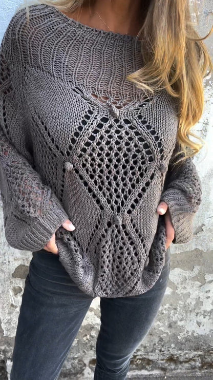 HADLEIGH™ | ÜBERGROßER STRICKPULLOVER